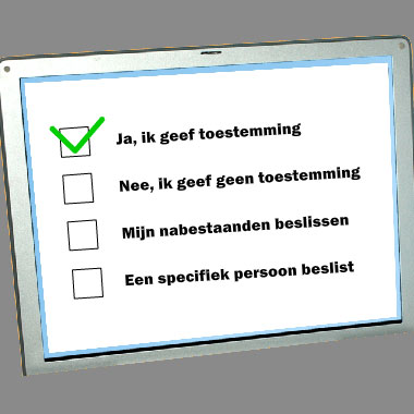 Toestemming checken